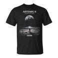 アルテミス 宇宙飛行士ミッション トゥ・ザ・ムーン 2026 ロケットアルテミス2 Tシャツ
