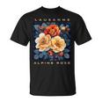 アルパインローズフラワー ローザンヌ Tシャツ