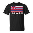 アロハのハワイ州旗 Tシャツ