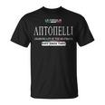イタリアラ・ファミリア・アントネッリがミートボールで人生をつかむ Tシャツ