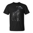 イタリアン グレイハウンド 犬 グラフィック ペット アートワーク イタリアン グレイハウンド Tシャツ