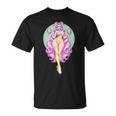 イースターエッグ ウサギ ヴィンテージ ピンナップ バニー スーツ ファンタジーガール Tシャツ