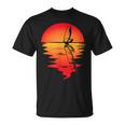 ウィンドサーフィン サンセット ウィンドサーフ メンズ レディース サーフィン Tシャツ