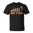 ウェイクボードウェイクボーダーウェイクボードフリースタイルウェイクボード Tシャツ