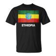 エチオピア国旗tシャツ Tシャツ