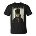 エドゥアール・マネ スミレの花束とベルテ・モリゾ Tシャツ