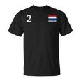 オランダ 2号 国旗 国 遺産 Tシャツ