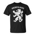 オランダ レトロ オランダ ライオン クラウン オランダ プライド Tシャツ