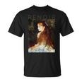 オーギュスト・ルノワール マドモアゼル・ダンヴェールの肖像 Tシャツ