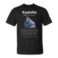 カイヤナイト宝石の意味 Tシャツ