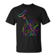 カラフルな一輪車 Tシャツ
