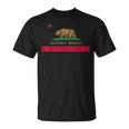 カリフォルニア州 'Bear Republic' 州旗 Tシャツ
