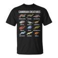 カンブリア紀の生き物 古生物学 化石 海洋生物 Tシャツ