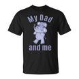 キッズ お父さん お父さん 息子 娘 ゾウ 男の子 女の子 Tシャツ