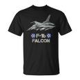 キッズ アメリカ空軍の航空機戦闘機f16ファルコン Tシャツ