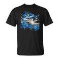 キハダマグロ釣り 大物漁師 Tシャツ