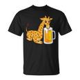 キリンビール 愉快なキリン愛好家 面白いキリン Tシャツ