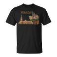 クラクフ ポーランド 旅行 お土産 都市 ランドマーク ギフト Tシャツ