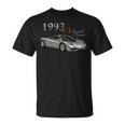 クラシックカー、1993 F1、ブリティッシュ、クラシックラグジュアリースポーツカー。 Tシャツ