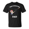 クレイトラップ 射撃 お父さん アウトドア スポーツ メンズ 長袖tシャツ Tシャツ