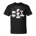 クレヨンしんちゃん いろいろシロ 長袖tシャツ Tシャツ