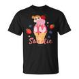 クレヨンしんちゃん ひまわりとアイスクリームしんちゃんのティータイム Tシャツ