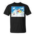 クレヨンしんちゃん 雪のすべり台 Tシャツ