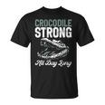 クロコダイル ストロング オールデイ ロング クロコダイル 長袖tシャツ Tシャツ
