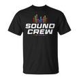 サウンドエンジニア コンサートスタッフ サウンドクルー Tシャツ