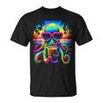 サングラス アイスコーヒー ビーチ 夏 トロピカル タコ Tシャツ