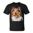 シェットランド・シープドッグ・バーガー Tシャツ