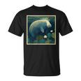 シュールレアリズム 日本画マナティー Tシャツ