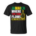 ジャマイカラム、レゲエ、ビーツ、ジャマイカバケーション Tシャツ