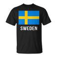 スウェーデン スウェーデンの国旗 Tシャツ