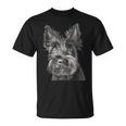 スコティッシュテリア 長袖tシャツ Tシャツ
