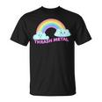 スラッシュメタルシャツ 皮肉な面白いスラッシュメタルミュージック Tシャツ