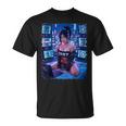 セクシーガールグラフィックtシャツ 1337 サイバーパンク ハッカーガール Tシャツ