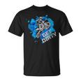ダーティオフロードバイクダートバイクオートバイマッドスポーツを入手 Tシャツ
