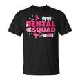 デンタルスクワッド 歯ピンクリボン 乳がん啓発 Tシャツ