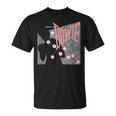 デヴィッド・ボウイ Let's Dance ピンクとグレー Tシャツ