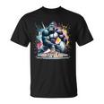 トゥールーズラグビー水彩 Tシャツ
