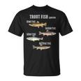 トラウト魚種釣り釣り服の種類 Tシャツ