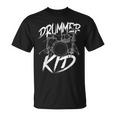 ドラマー ドラムセット ヴィンテージ ドラマー キッズ Tシャツ