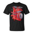 ドラマー ハート パーカッショニスト ドラム ミュージック バンド パーカッション Tシャツ