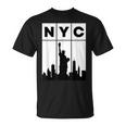 ニューヨークシティ Nyc スカイライン エンパイアステートビル Tシャツ