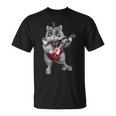 ハムスター ロックスター 動物 ギター Tシャツ