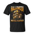 ハロウィンメカかぼちゃロボットsfホラー Tシャツ