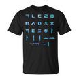 ハングル文字で韓国語を学ぶ Tシャツ
