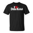 ハートドネルケバブが大好き Tシャツ