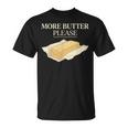 バター愛好家 塩漬けバター スティックオブバター 面白いバター Tシャツ